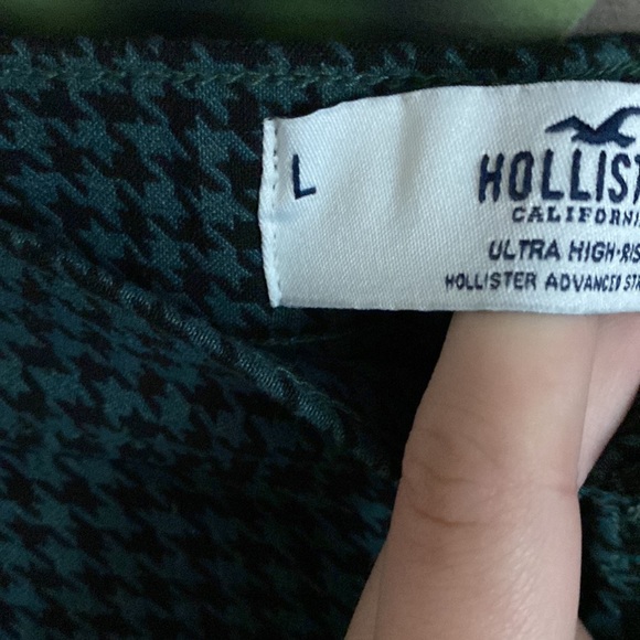 Houndstooth ultra high-rise Hollister pants - Picture 3 of 4